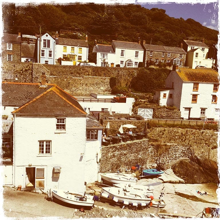 Portloe Houses, Cornwall